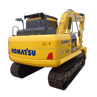 Hydraulic Cylinder Original Japan 13 Ton Komatsu PC130 Excavator Used Crawler Excavator