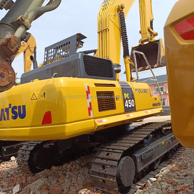 Used Komatsu PC450-7 Excavator with 2M³ Bucket Capacity and Original Hydraulic Valve