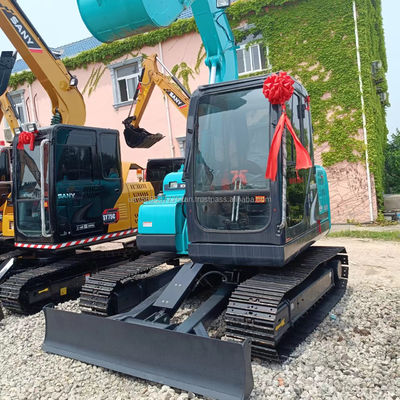 Original Japan Multifunctional Kobelco SK75 SK75-8 Excavator Crawler Excavator 7.5 Tons