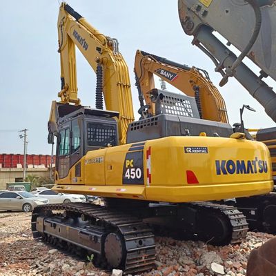 45 Ton Japan Used Komatsu PC450 Excavator with Original Hydraulic Valve