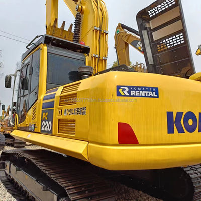 Great Performance Komatsu PC 220 Hydraulic Crawler Excavator with 1.2M³ Bucket Capacity