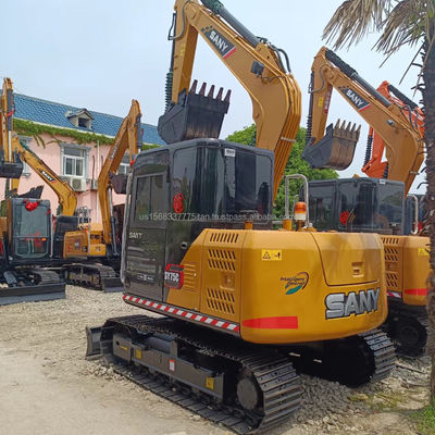 SANY SY75C Excavator 7500 KG Hydraulic Construction Machine with Great Performance