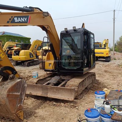 Used Sany Sy 75cpro Excavator with Original Hydraulic Valve and 0-2000 Working Hours
