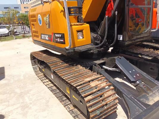 41.1 kw Engine SANY SY75C Pro Excavator Excellent Working Performance Guaranteed