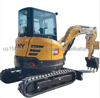 Low Working Hour SANY SY35U Mini Excavator with ISUZU Engine 3.5TON Operating Weight