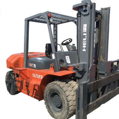 Building Material Shops 7 ton Heli 70 forklift with great performance used forklift
