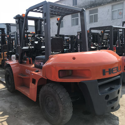Great Performance Second-hand Heli Forklift with 7 Ton Capacity and Diesel Engine