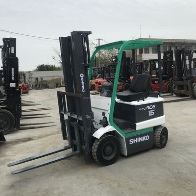 SHINKO 15 Electric Forklift for Building Material Shops Original Top Performance