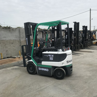 SHINKO 15 Electric Forklift for Building Material Shops Original Top Performance