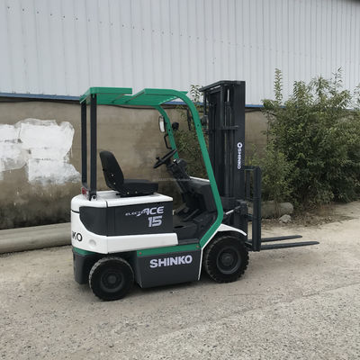 SHINKO 15 Electric Forklift for Building Material Shops Original Top Performance