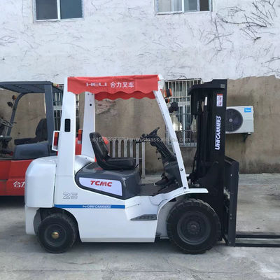 Japan TCM Forklift Manufacture 2.5 Ton Used Forklifts with Original Hydraulic Valve