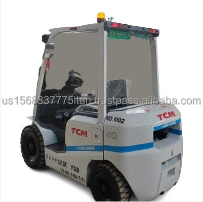 Japan Market Used Second Hand TCM YGB 3 Ton Forklifts with 4500 KG Machine Weight