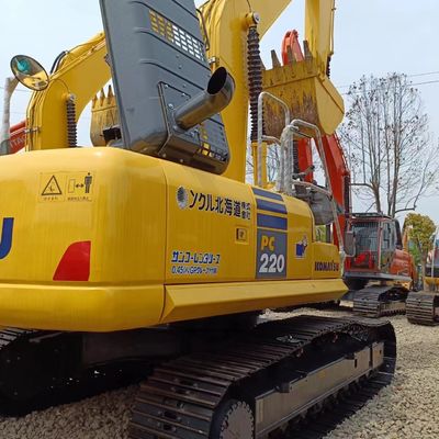 Used Komatsu PC220 Excavator with 0-2000 Working Hours and 22ton Operating Weight