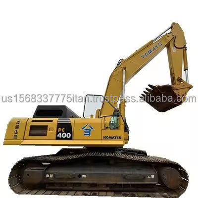 Shanghai Used Excavator Komatsu PC400-7 Digger Machine with Original Hydraulic Valve