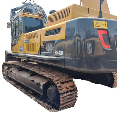 Used VOLVO EC480DL Excavator with 3.8M³ Bucket Capacity and Original Hydraulic Cylinder