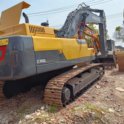 Used VOLVO EC480DL Excavator with 3.8M³ Bucket Capacity and Original Hydraulic Cylinder