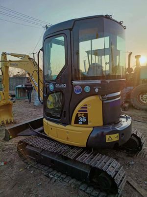 Komatsu PC35 Mini Excavator with 0-2000 Working Hours and 3500 KG Machine Weight