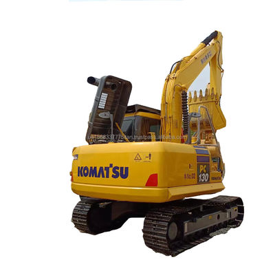 48 kW Komatsu PC130 Excavator Used in Shanghai Good Condition Secondhand Machinery