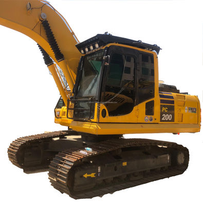 Japan Used Komatsu PC200 Hydraulic Crawler Excavator with Excellent and 195kw Engine