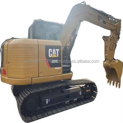 Used Caterpillar 7 Ton Hydraulic Crawler Farm Digger Mini Excavator in Good Condition