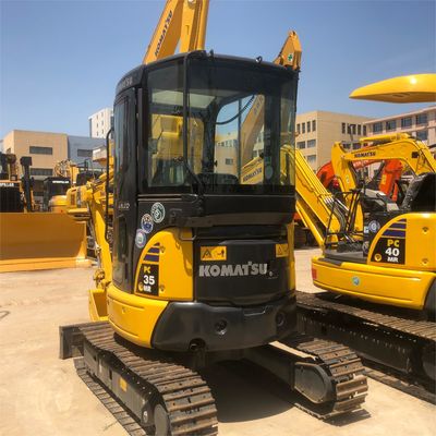 Komatsu PC35 Mini Excavator 3.5Ton Operating Weight with Original Hydraulic Cylinder