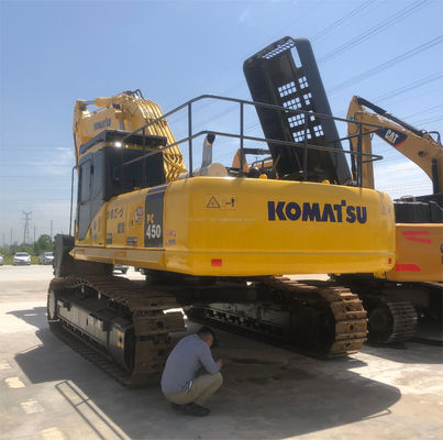 Used Komatsu PC450 Excavator with Low Working Hours and Original Hydraulic Cylinder