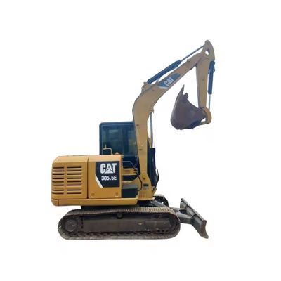 0-2000 Working Hours Used Caterpillar Cat 305.5 Excavator with 0.8m3 Bucket Capacity
