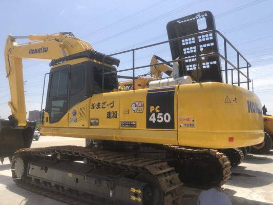 Used Original Komatsu PC450 Excavator Japan Hydraulic Crawler Excavator with 45 Ton