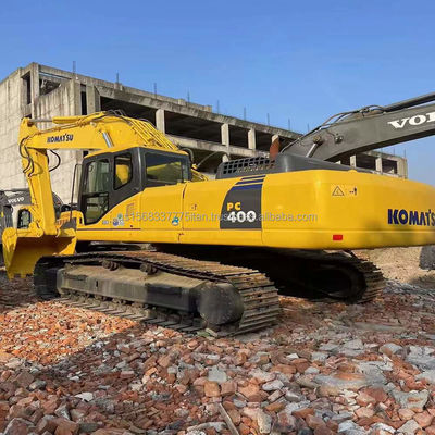 Shanghai Used Excavator Komatsu PC400-7 Digger Machine with Original Hydraulic Pump