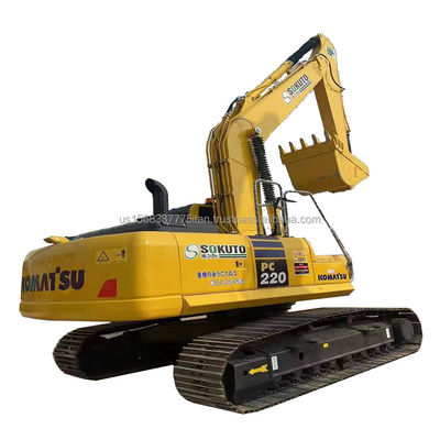 Moving Type Crawler Excavator Japan Make Komatsu PC 220 22 Ton with Great Performance