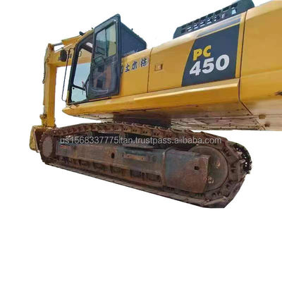 Original Hydraulic Valve 45ton Used Excavators Komatsu PC450 with Great and Safe