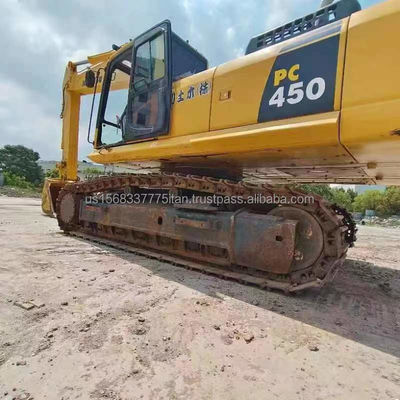 Original Hydraulic Valve 45ton Used Excavators Komatsu PC450 with Great and Safe