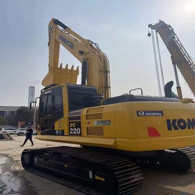 Used Komatsu PC220 EXCAVATOR with 1.2M³ Bucket Capacity and 119 kw Power at Affordable