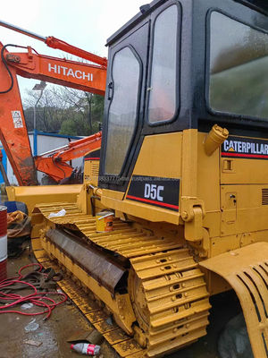 Used Cat D5C Bulldozer with Original Hydraulic Cylinder 23400 KG Construction Machine