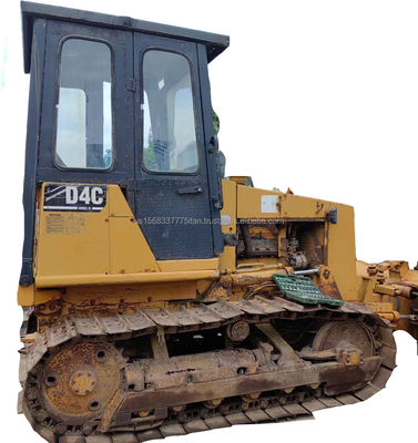 Used CAT D4C Bulldozer for Earth-Moving Equipment in Excellent Working Condition