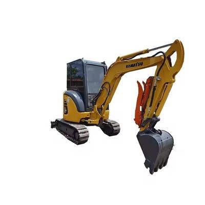 0.2M³ Bucket Capacity Used Komatsu PC35 Mini Excavator from 2016 for Construction