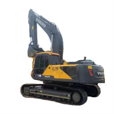 Low Working Hours 0-2000 VOLVO EC290 Crawler Excavator with Closed Cab Free Shipping