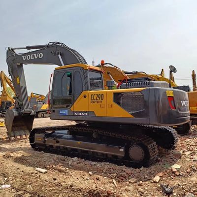 Low Working Hours 0-2000 VOLVO EC290 Crawler Excavator with Closed Cab Free Shipping