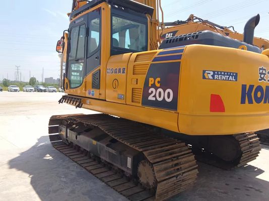 CE EPA Certified Used Komatsu PC220 Excavator with 119 kw Power and 22000 KG Weight