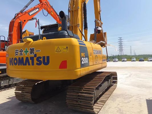 CE EPA Certified Used Komatsu PC220 Excavator with 119 kw Power and 22000 KG Weight
