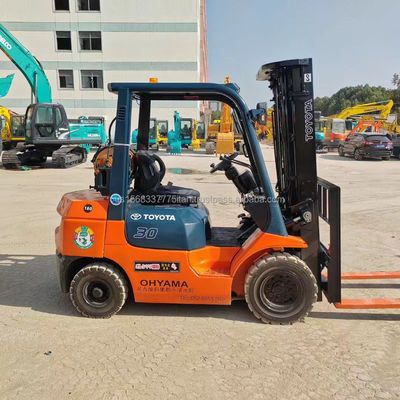 Building Material Shops Used 2012 TOYOTA 7F30 Diesel Forklift with and Reasonable
