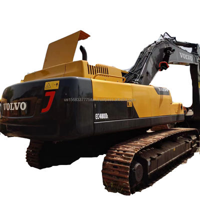 Imported VOLVO EC480 Hydraulic Crawler Excavator with 0-2000 Working Hours