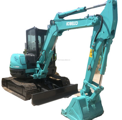 Good Performance 6TON Used Kobelco SK55SR Excavator Hydraulic Construction Machine