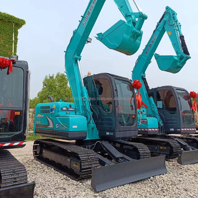Kobelco SK75-8 Mini Used Hydraulic Crawler Excavator with 42kw Engine in Good Condition