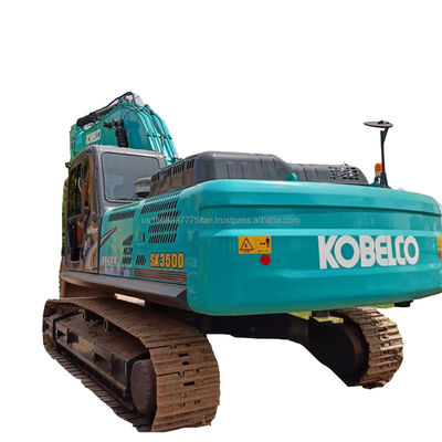KOBELCO SK350 Excavator Second-hand Good Performance Machine with 1M³ Bucket Capacity