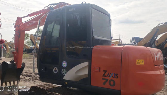 40.5 kW Power Original Hydraulic Cylinder Hitachi ZX70 Mini Excavator with Hyperkinesis