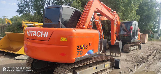 7 Ton Hitachi ZX70 Mini Excavator with and Hyperkinesis Assembled by Hitachi in Japan