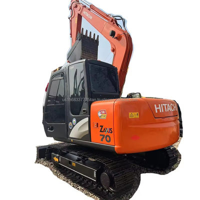 7ton Hitachi ZX70 Excavator Made in Japan Hyperkinesis and Low Working Hours 0-2000