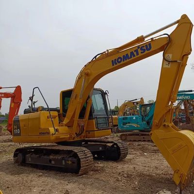 11TON Komatsu Excavator PC110-7 PC110-8 Used Machine with Original Hydraulic Pump