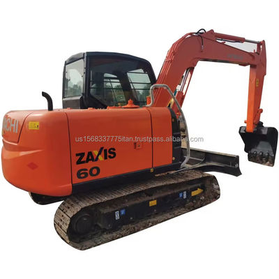 6ton Hitachi ZX60 Mini Excavator and 0.33M³ Bucket Capacity for Versatile Applications
